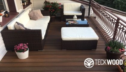 Harmony class b fire rated composite decking